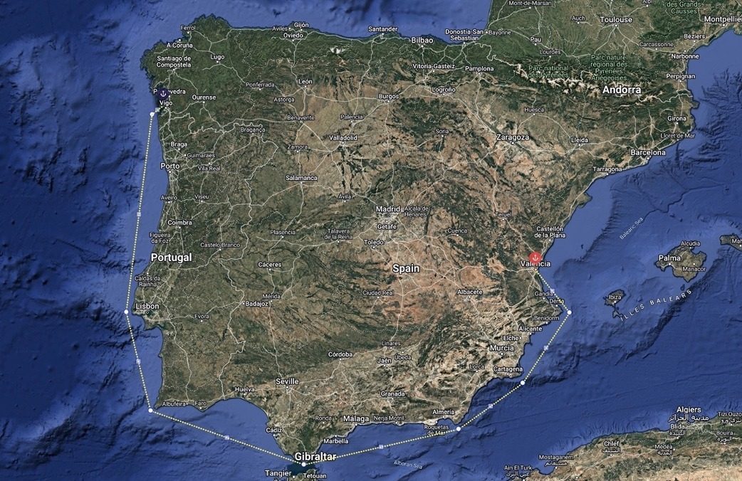 Zeiltocht Valencia - Vigo. Mis deze unieke zeilrace niet en neem deel met Hans Bouscholte en Holland Ocean racing